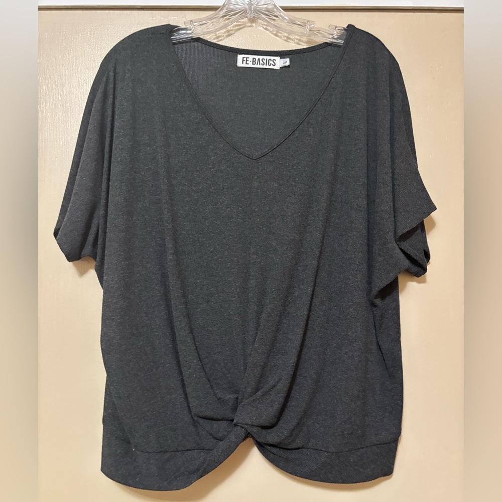 Fighting Eel Basic Gray Top - image 1